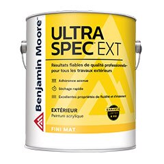 Peinture d'extérieur Ultra Spec - Fini mat