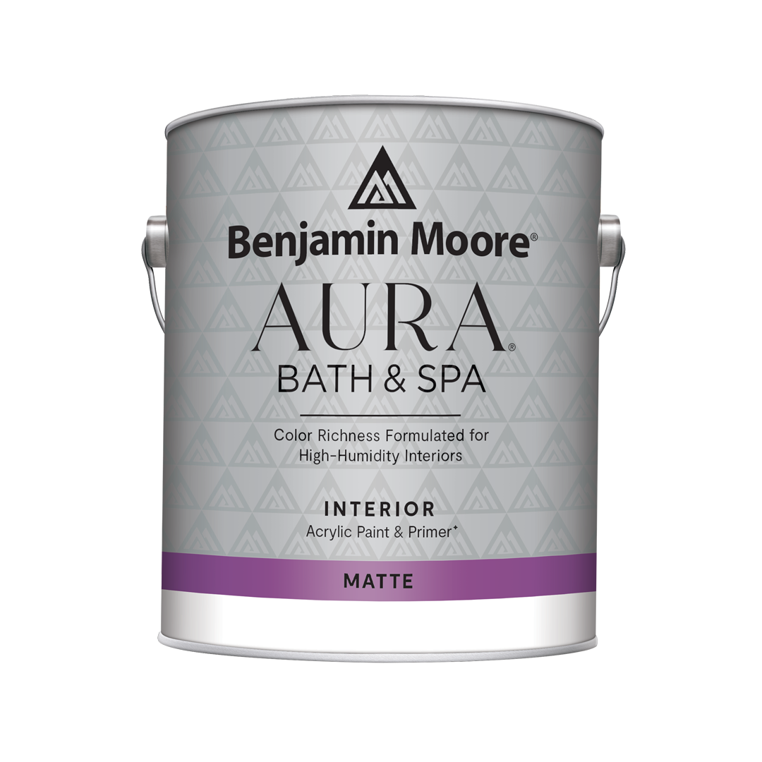 Benjamin Moore Aura Bath & Spa Interior Paint can