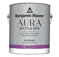 Laredo Paint & Decorating® Aura Bath & Spa is a luxurious matte finish designed for high-humidity environments.