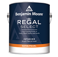 Regal Select Interior Paint- Satin/Pearl