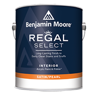 Regal® Select Waterborne Interior Paint - Satin/Pearl Gallon White Dove OC-17
