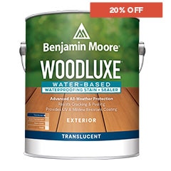 Woodluxe® Water-Based Waterproofing Exterior Stain + Sealer - Translucent