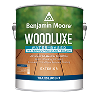 Woodluxe Tinte + sellador impermeabilizante al agua - Traslúcido
