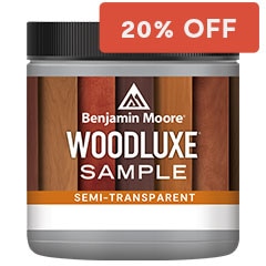 Woodluxe Semi-Transparent Stain Sample Can Cut Thumbnail