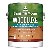 Woodluxe Tinte + sellador impermeabilizante al agua - Semiliso