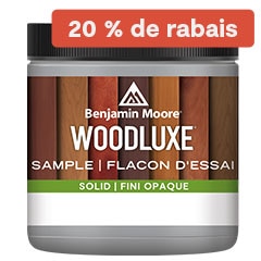 Flacon d’essai de la teinture d'extérieur Woodluxe - Fini opaque, 236 ml