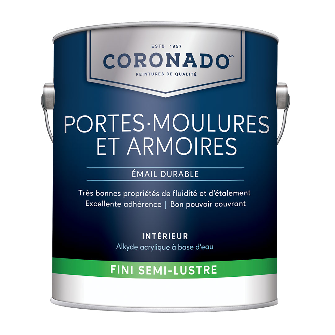 Émail pour portes, moulures et armoires - Fini semi-lustre