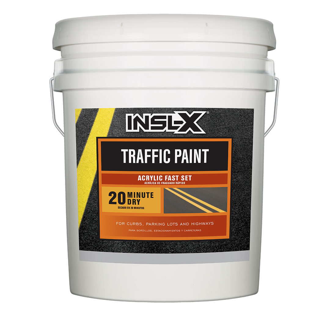 Acrylic Fast Set Traffic Paint - White