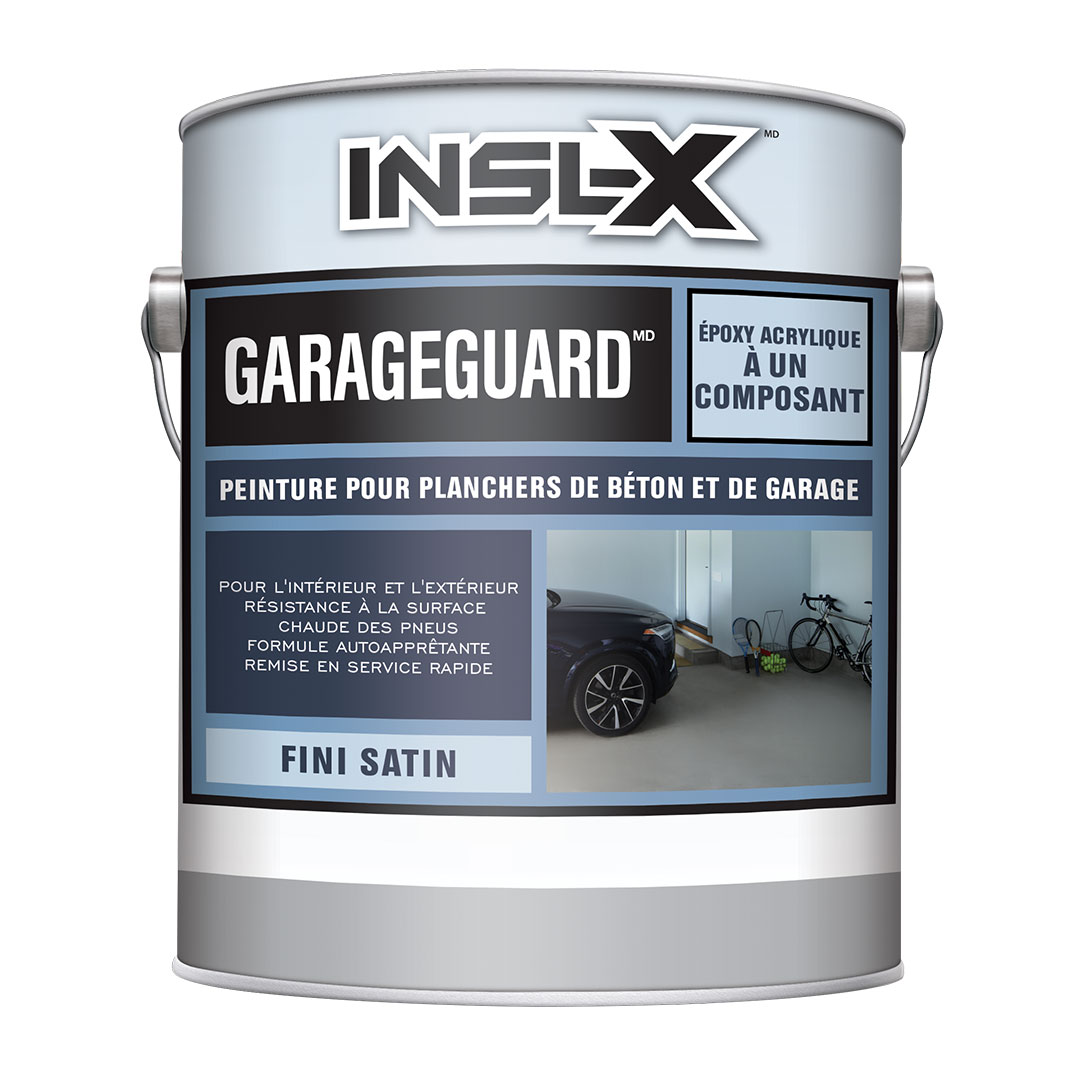 Peinture pour surfaces de béton et planchers de garage GarageGuard à composant unique