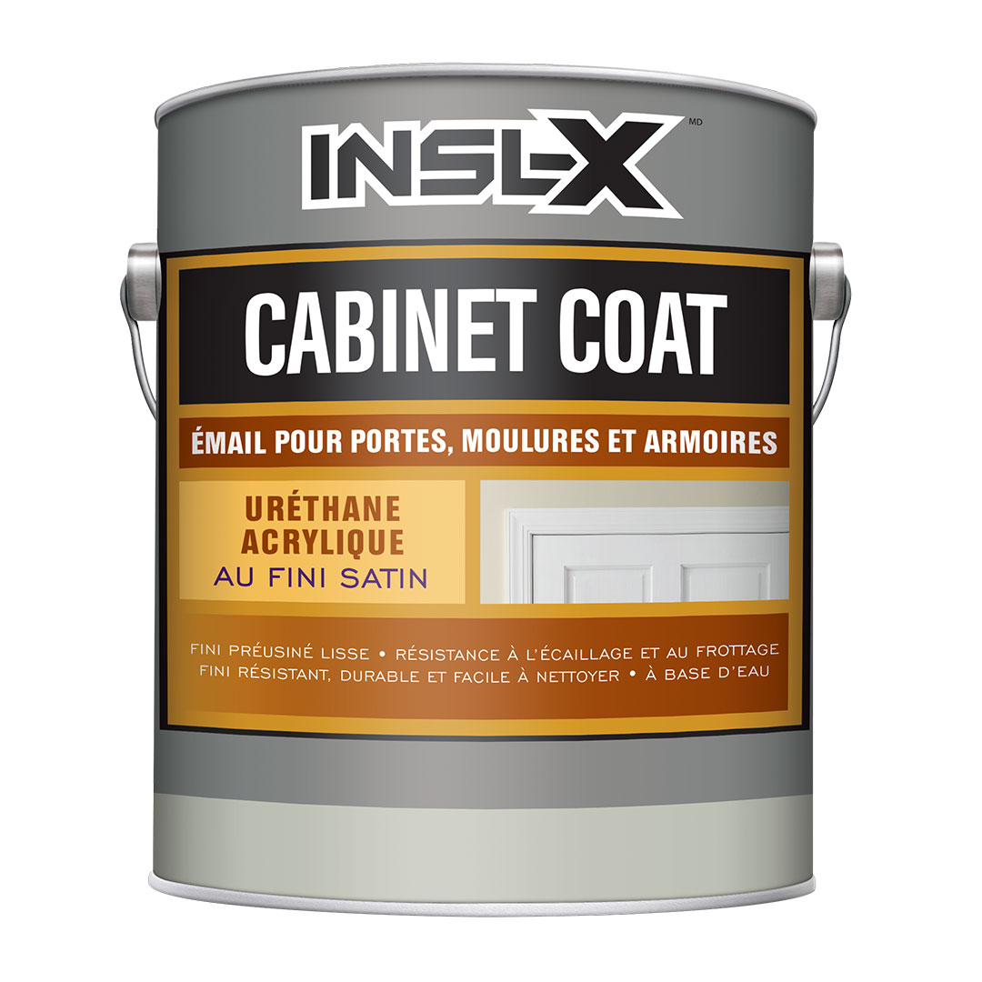 Émail pour portes, moulures et armoires Cabinet Coat - Fini satin