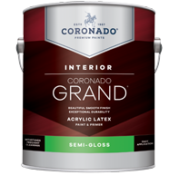 Tropicolor Paint Center Coronado Grand<sup><small>®</small></sup> is an acrylic paint and primer designed to provide exceptional washability, durability and coverage. Easy to apply with great flow and leveling for a beautiful finish, Coronado Grand<sup><small>®</small></sup> enlivens any room.boom