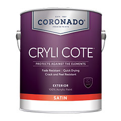 Cryli Cote® 100% Acrylic Exterior Paint - Satin