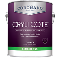 Cryli Cote® 100% Acrylic Exterior Paint - Semi-Gloss