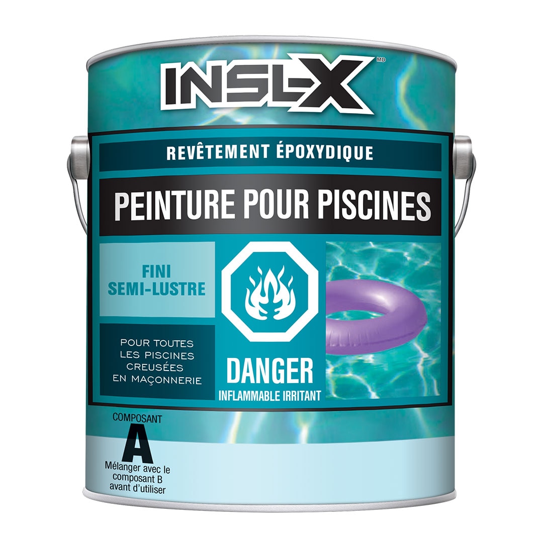 Peinture époxydique pour piscines - semi-lustre