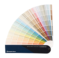 Muestrario abanico de los clásicos de Benjamin Moore