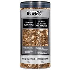 Thumbnail: Insl-X Decorative Floor Flakes Gold Finish