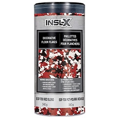 Vignette: Flocons de sol décoratifs Insl-X, finition rouge