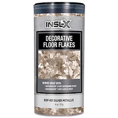 Thumbnail: Insl-X Decorative Floor Flakes Silver Finish