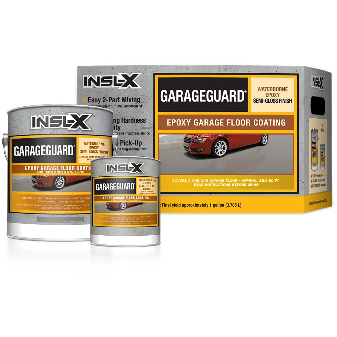 GarageGuard® 2-Part Waterborne Epoxy - Semi-Gloss