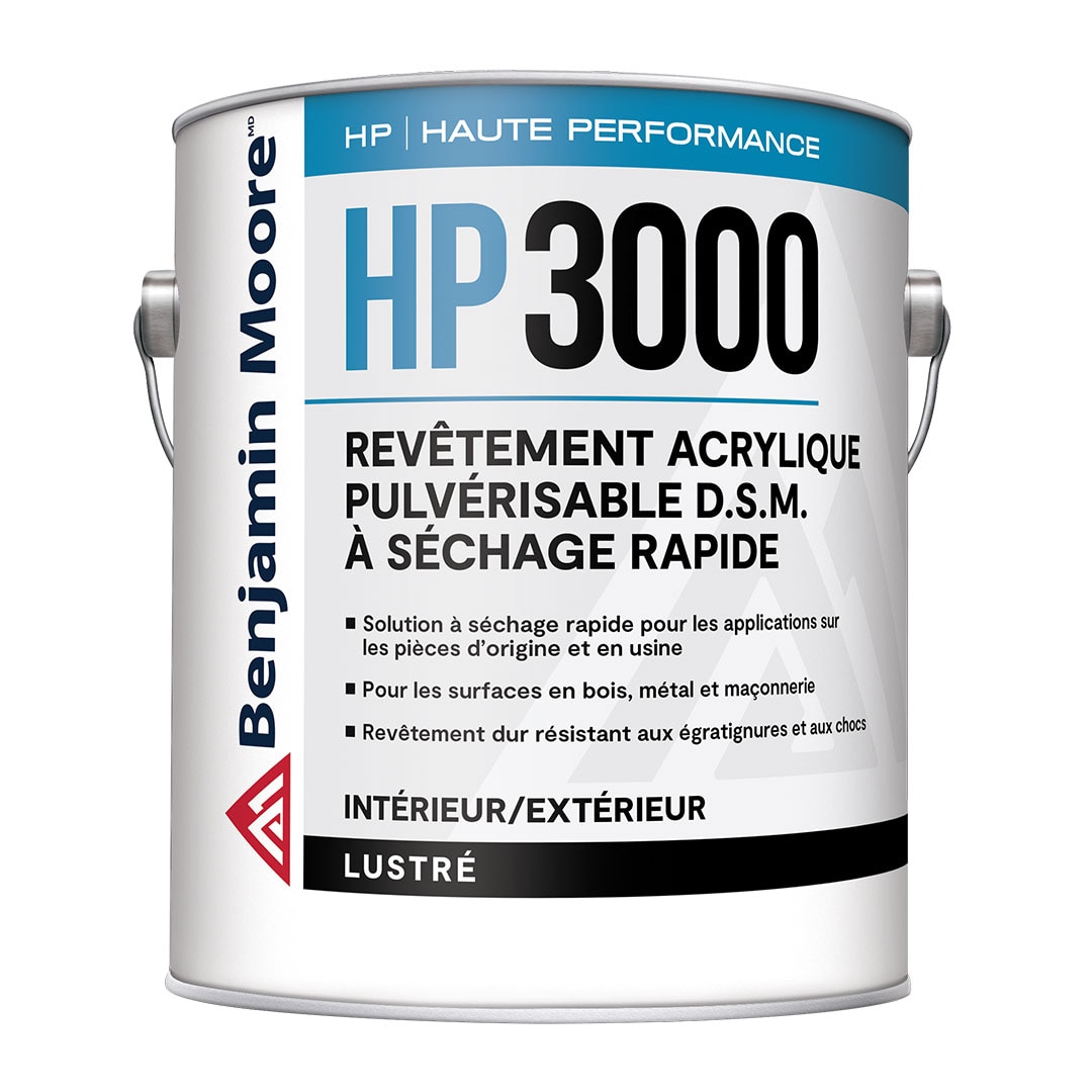 Acrylique pulvérisable D.S.M. à séchage rapide haute performance - Fini lustré