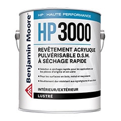 Acrylique pulvérisable D.S.M. à séchage rapide haute performance - Fini lustré