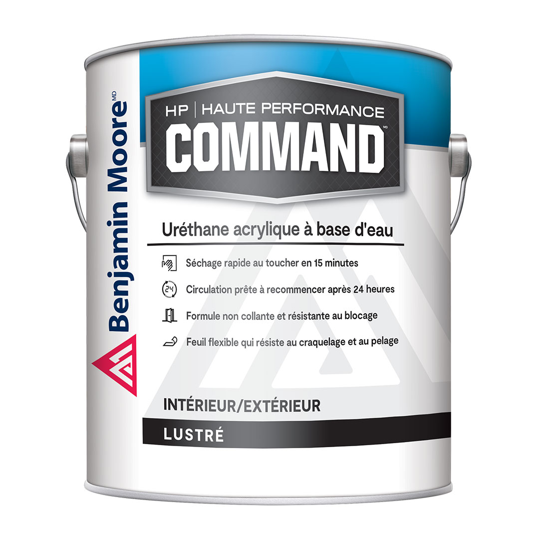 Uréthane acrylique à base d’eau Command - Fini lustré