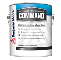 Uréthane acrylique à base d'eau CommandMD fini lustré