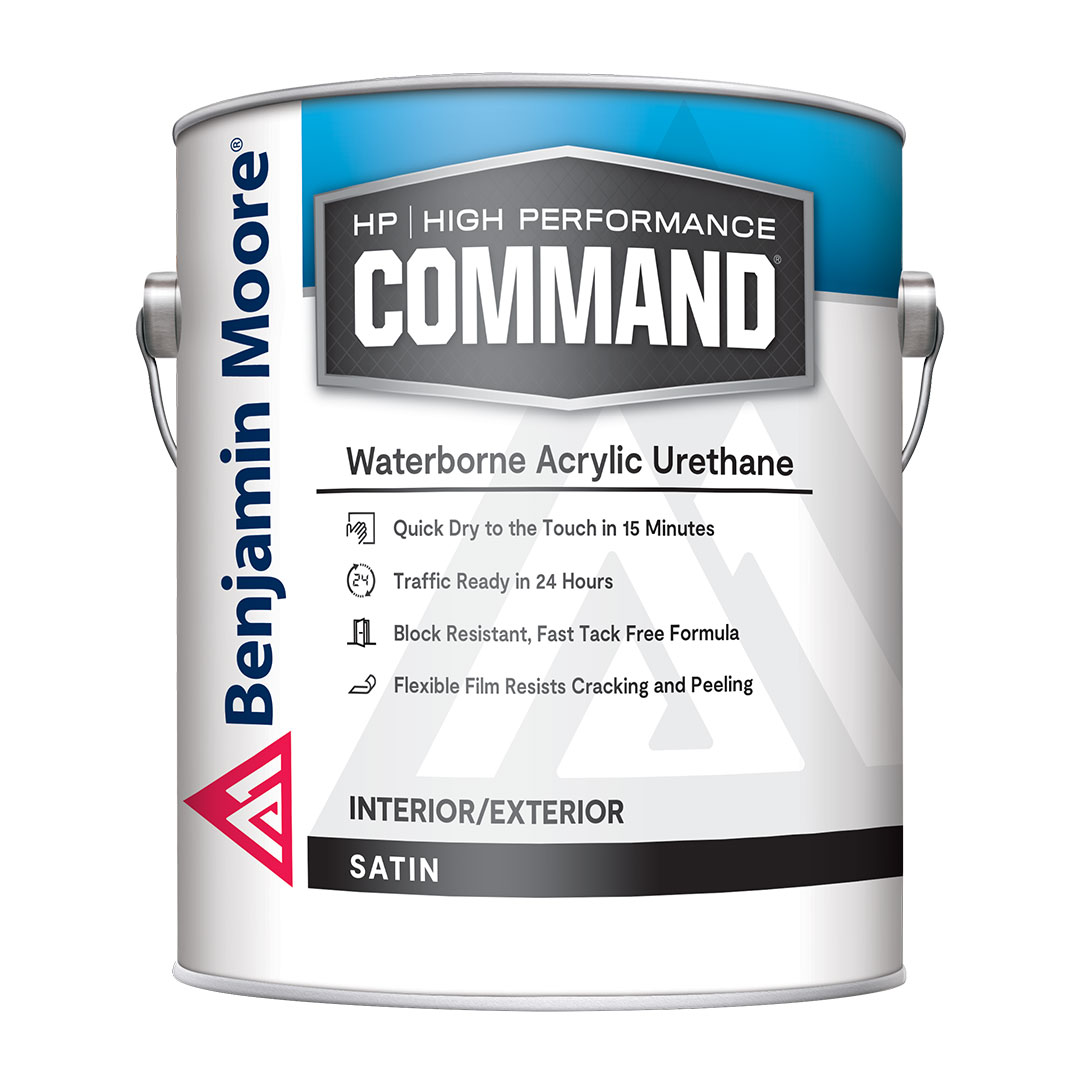 High Performance Command® Waterborne Acrylic Urethane - Satin