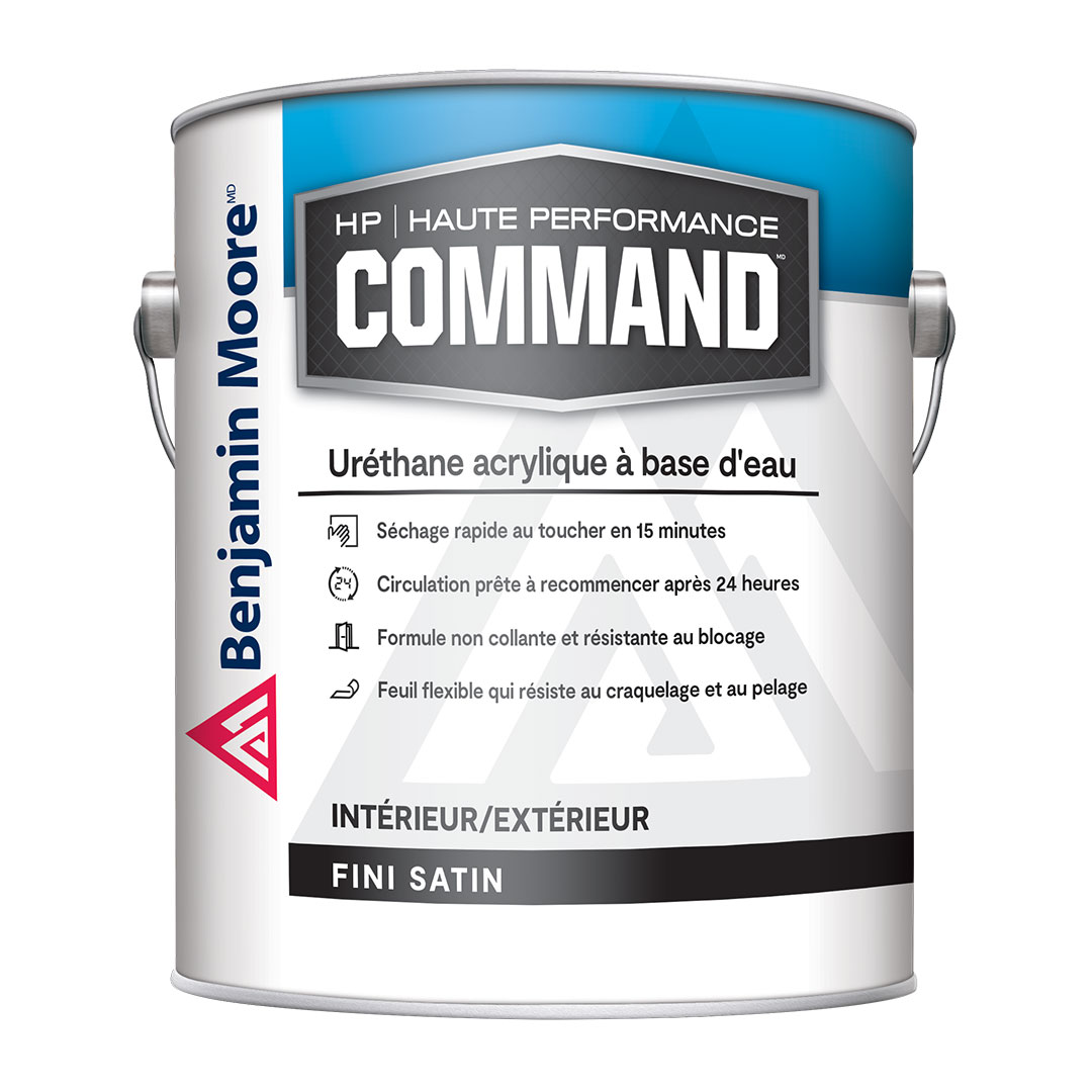 Uréthane acrylique à base d’eau Command - Fini satin