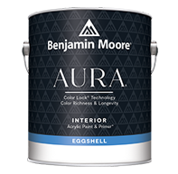 Benjamin Moore - Tryon Hills Paint AURA Interior, with our exclusive Color Lock<small><sup>&reg;</sup></small> technology, delivers the ultimate performance for color depth and richness that lasts.