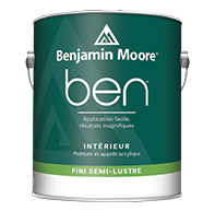 Peinture d'intérieur à base d'eau benMD - Fini semi-lustre Peinture d'intérieur à base d'eau benMD - Fini semi-lustre