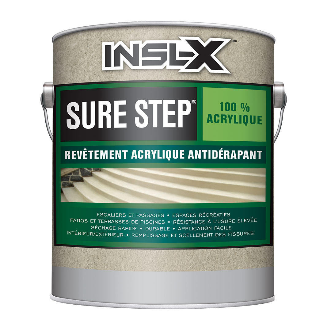 Revêtement acrylique antidérapant Sure Step - Fini mat