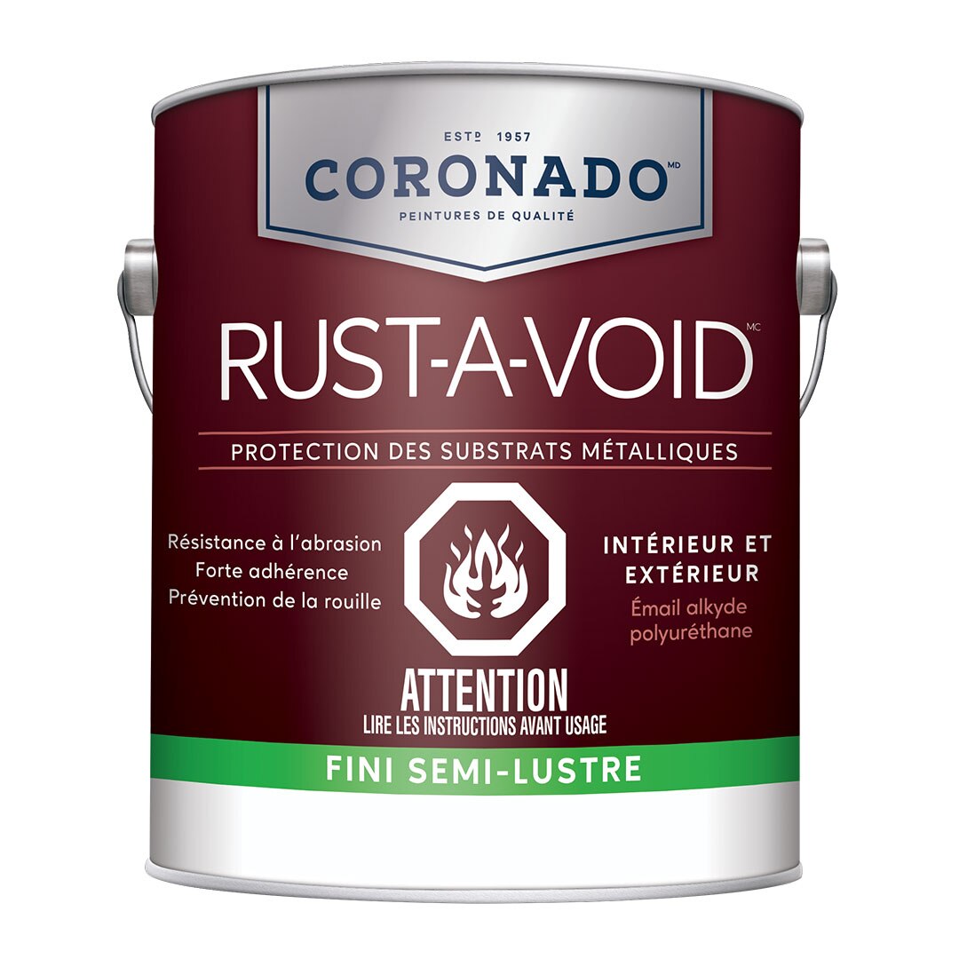 Peinture-émail Rust-A-Void - Fini semi-lustre