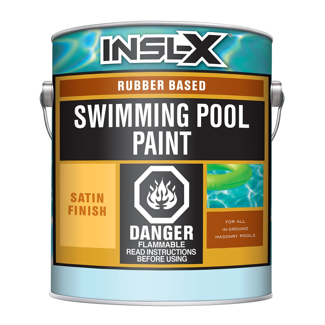 Rubber Based Swimming Pool Paint - Satin