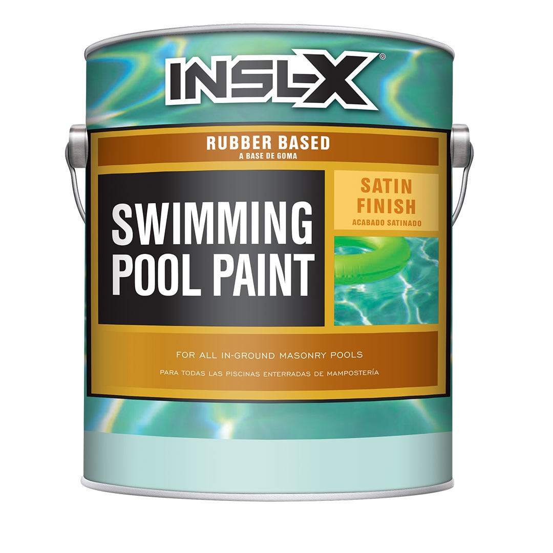 Rubber Based Swimming Pool Paint - Satin