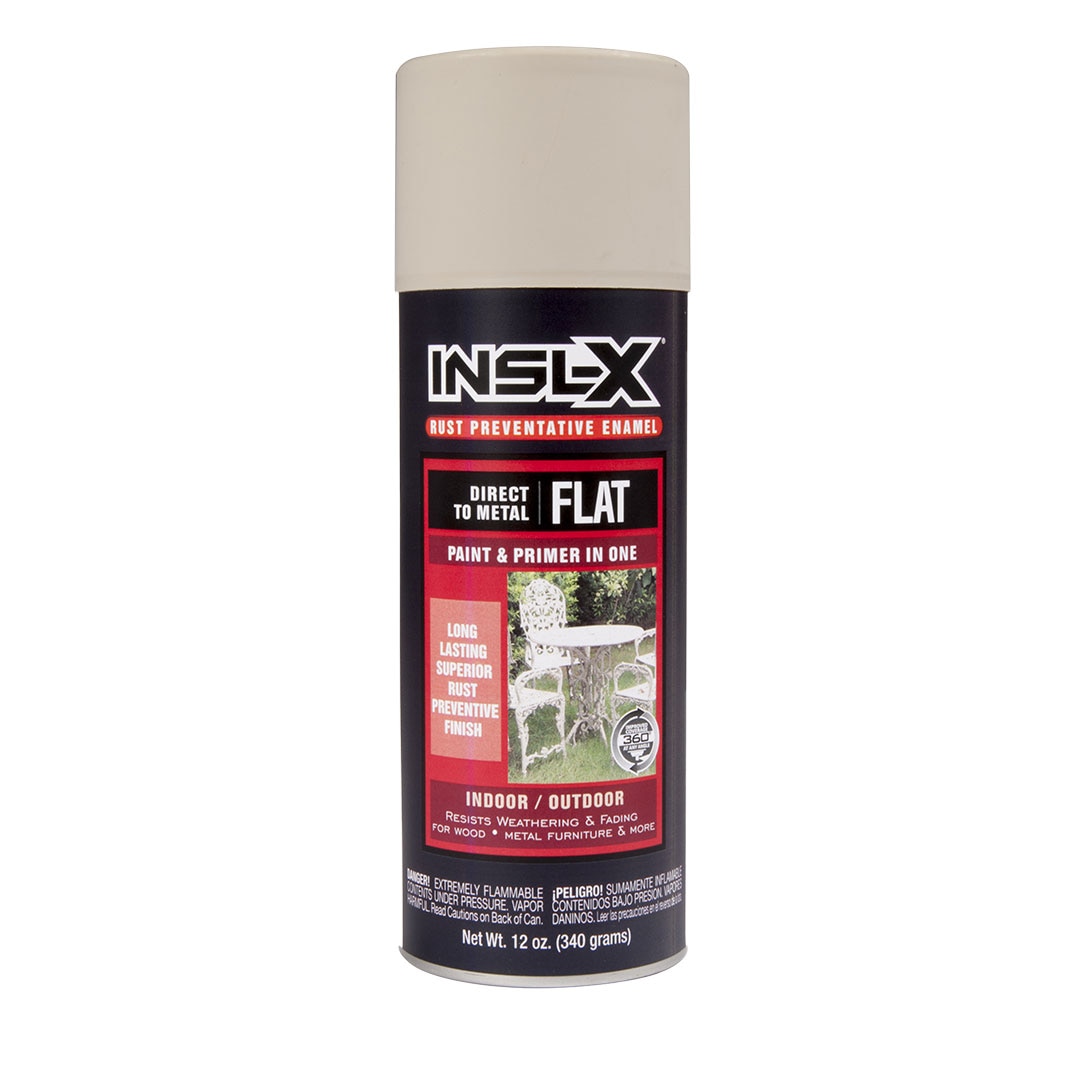 Rust Preventative Enamel Spray Paint - Flat