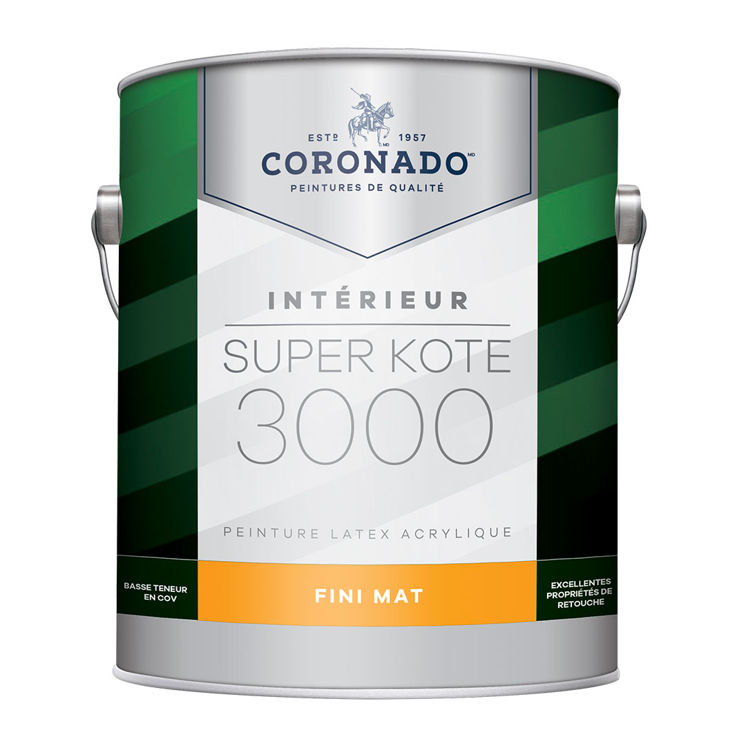 Peinture d'intérieur Super Kote 3000 - Fini mat