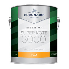 Super Kote 3000 Interior Paint - Flat