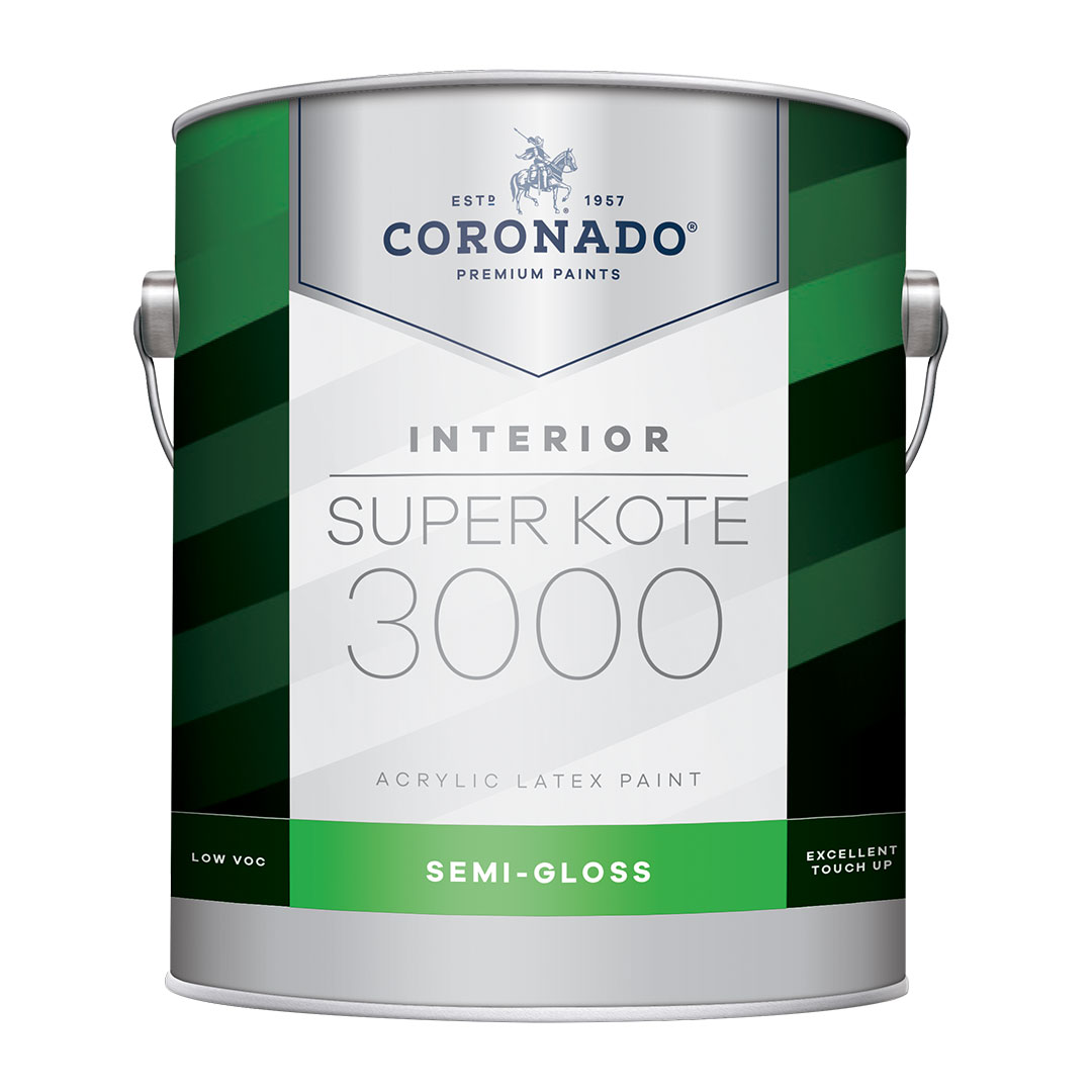 Super Kote 3000 Interior Paint - Semi-Gloss