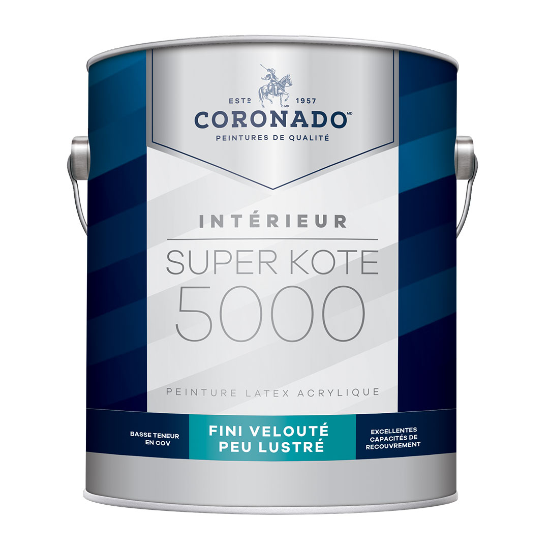 Peinture d'intérieur Super Kote 5000 - Fini velouté peu lustré