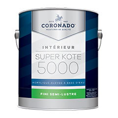 Peinture d'intérieur Super Kote 5000 - Fini semi-lustre