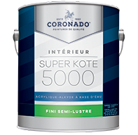 Super Kote 5000 acrylique-alkyde à base d'eau - semi-lustre