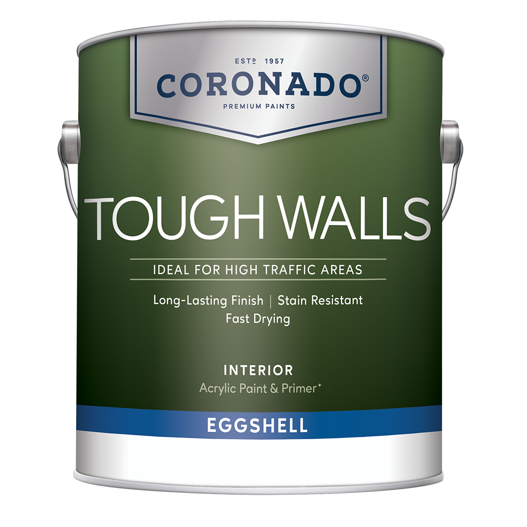 Tough Walls Acrylic Paint & Primer - Eggshell