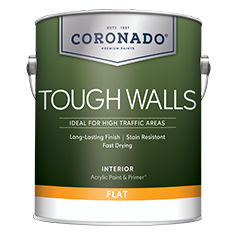 Tough Walls Acrylic Paint & Primer - Flat