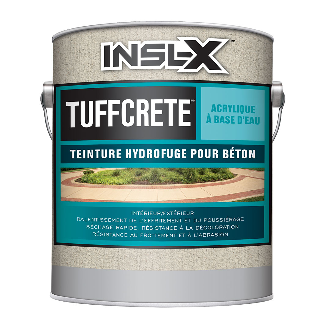 Teinture acrylique à base d'eau pour béton TuffCrete