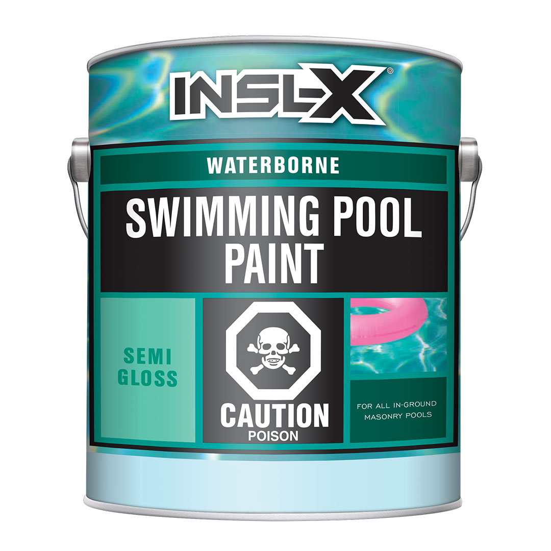 Waterborne Swimming Pool Paint - Semi-Gloss