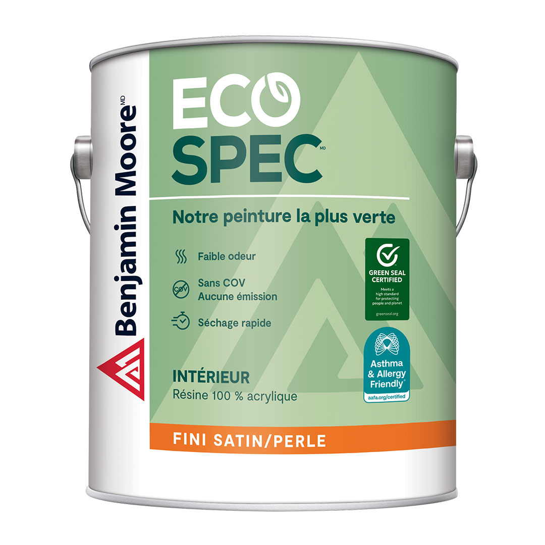 Peinture d'intérieur Eco Spec - Fini satin/perle 