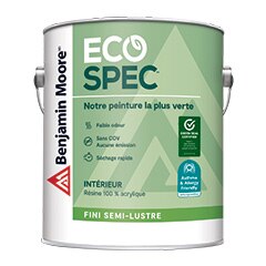 Peinture d'intérieur Eco Spec - Fini semi-lustre