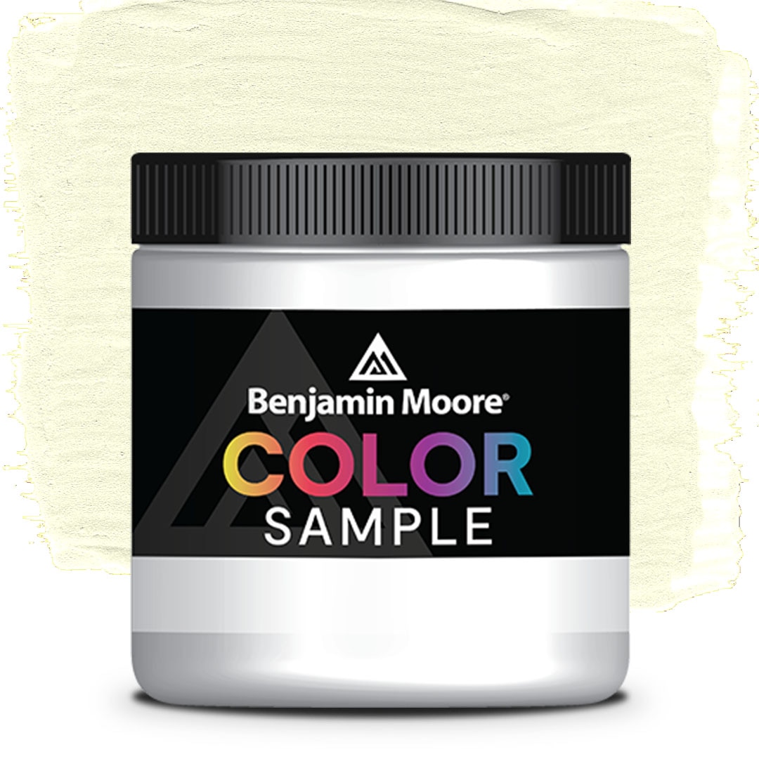 Barely Yellow 202570 Paint Color Samples 8 oz. Shop Benjamin Moore