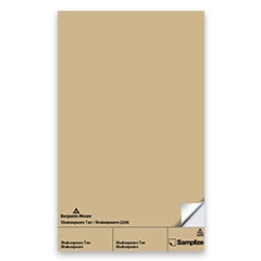 Peel-and-Stick Paint Sample Shakespeare Tan 228
